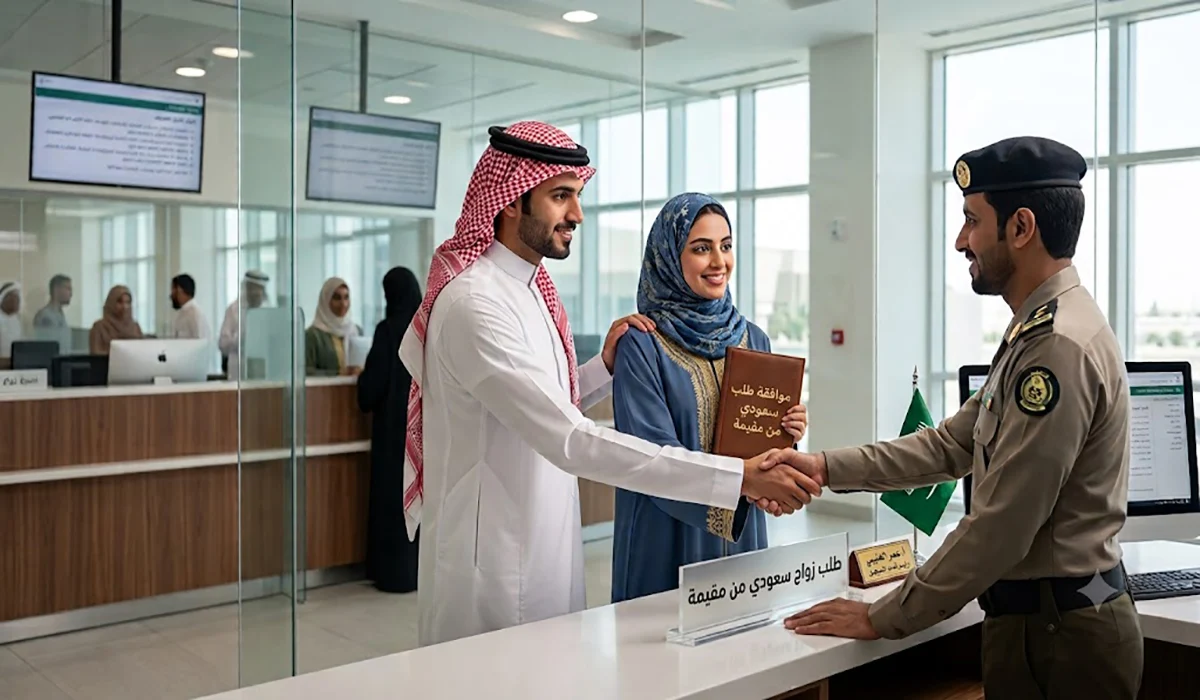 طلب زواج سعودي من مقيمه